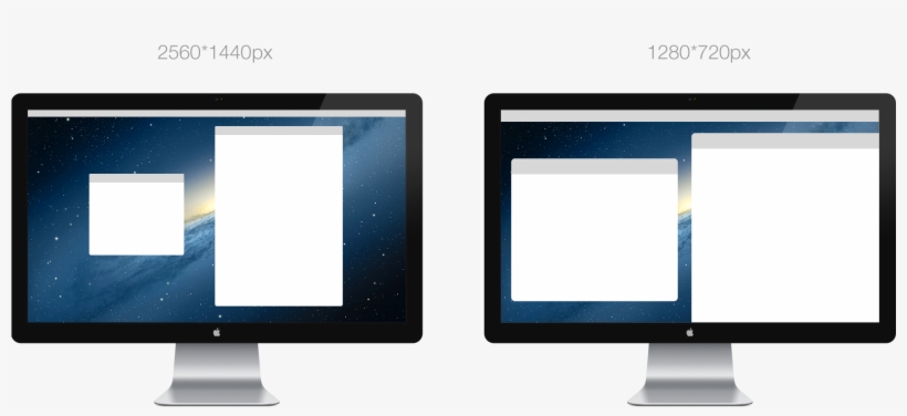 The Screen Has A Best Pixel Screen Size Of 2560*1440px - Large Desktop Screen Size, transparent png #377478