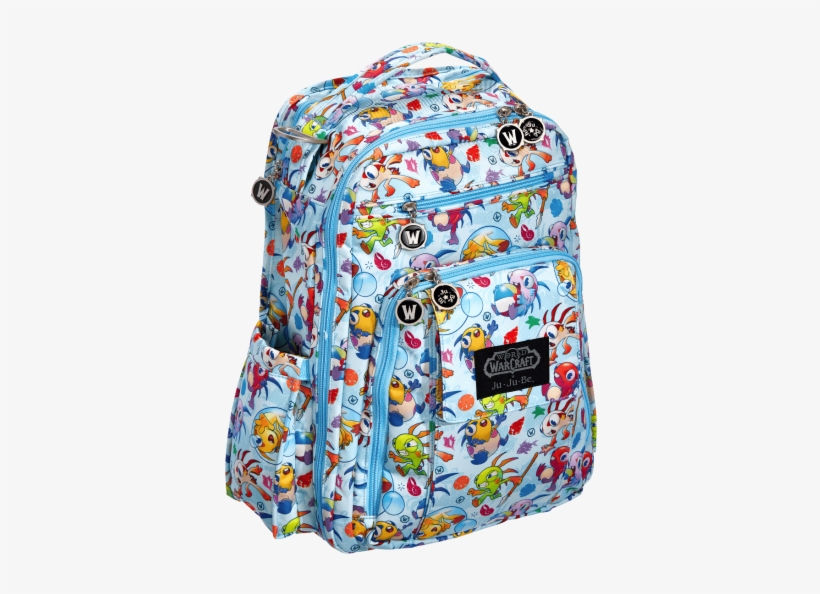 World Of Warcraft X Ju Ju Be March Of The Murlocs Backpack - Bag, transparent png #377694