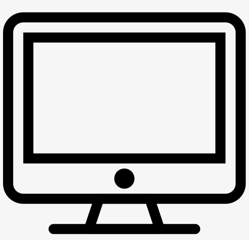 Computer Imac Comments - All In One Computer Icon, transparent png #377834