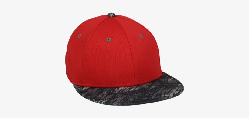 Outdoor 6 Panel Proflex® On Field Anti-glare Cap - Outdoor Cap Mws1425s Protech Mesh - Red/storm, S/m, transparent png #378079