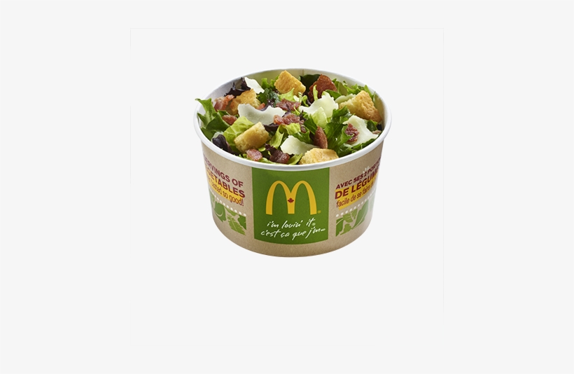 Mighty Caesar Side Salad - Mcdonald's Caesar Salad, transparent png #378209