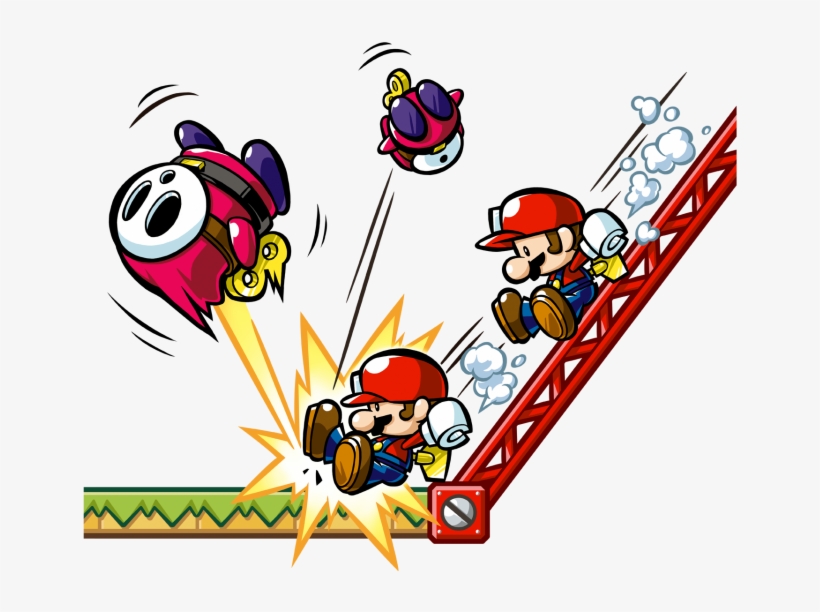 Mini-land Mayhem Concept Art - Mario Vs Donkey Kong Star, transparent png #378255