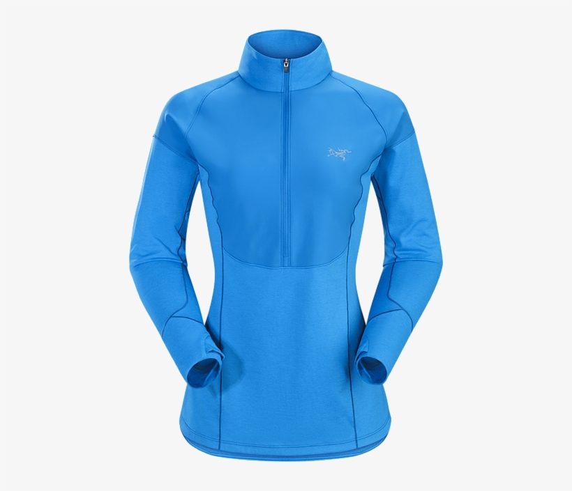 Taema Zip Neck Shirt Ls Women's Macaw - Norrona Falketind Warm1 Fleece Jacket, transparent png #378271
