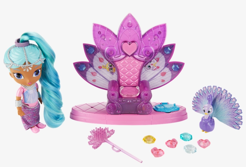 Enter Princess Samira's Enchanted Throne Room With - Fisher Price Shimmer And Shine Princess Samira's Palace, transparent png #378330