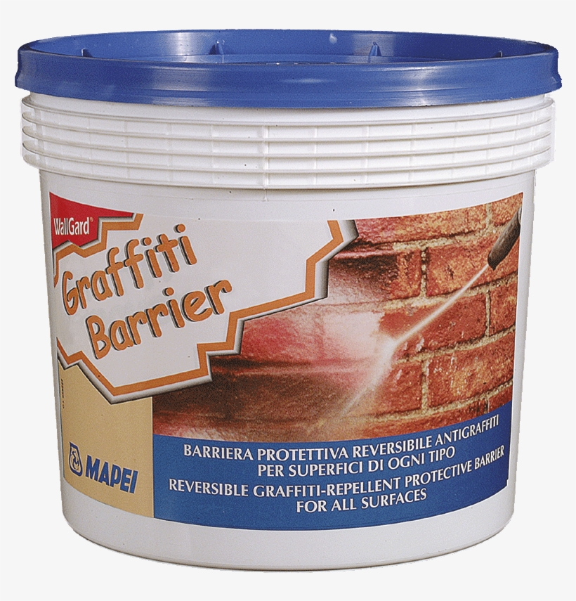 Wallgard Graffiti Barrier - Mapei Wallgard Graffiti Barrier 5 Kg/bal., transparent png #378451