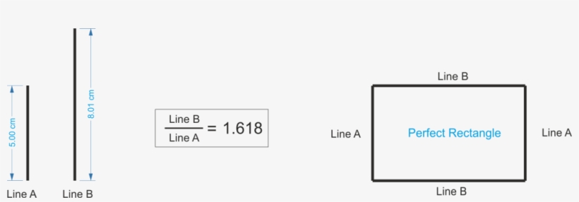 Golden Ratio And The Perfect Rectangle - Golden Rectangle, transparent png #378647