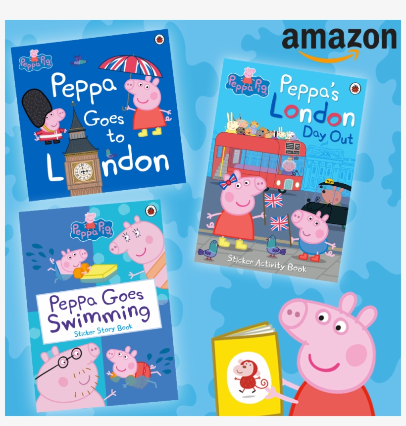 8 Apr - Peppa Pig London Day Out, transparent png #378699