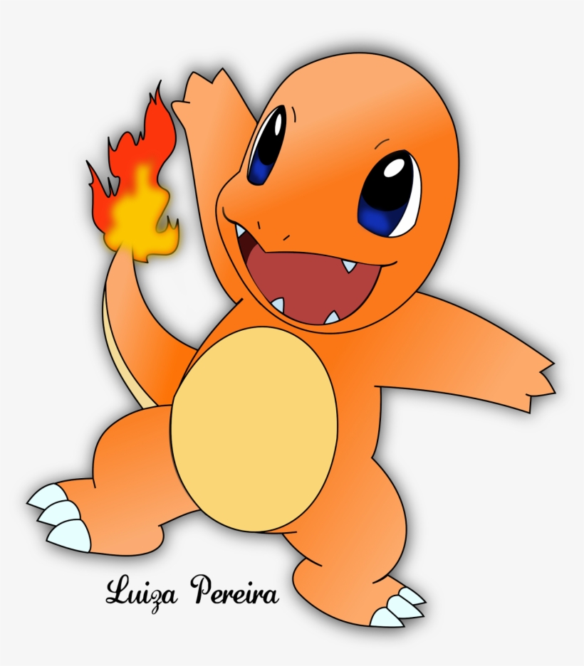Neste Vídeo, A Luíza Pereira, Que Tem 11 Anos E Estuda - Pixelmon Charmander, transparent png #378952