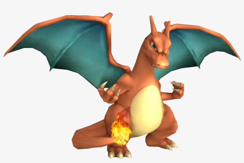 Charizard Smash Bros Render, transparent png #379171