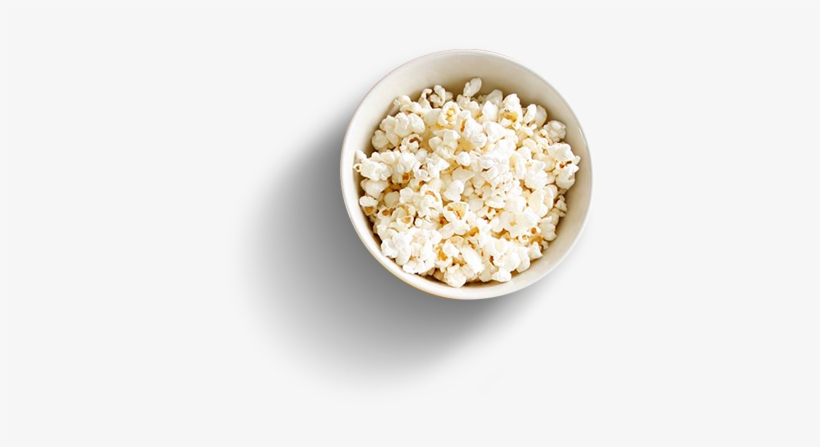 We Use Only The Highest Quality Ingredients While Making - Pop Corn Top View, transparent png #379227