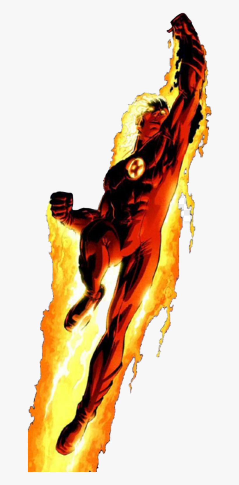 No Caption Provided - Human Torch Marvel Png, transparent png #379761