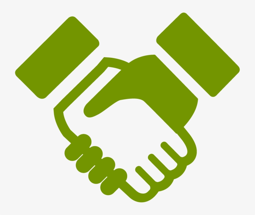 Free Icons Png - Handshake Icon Green, transparent png #379777