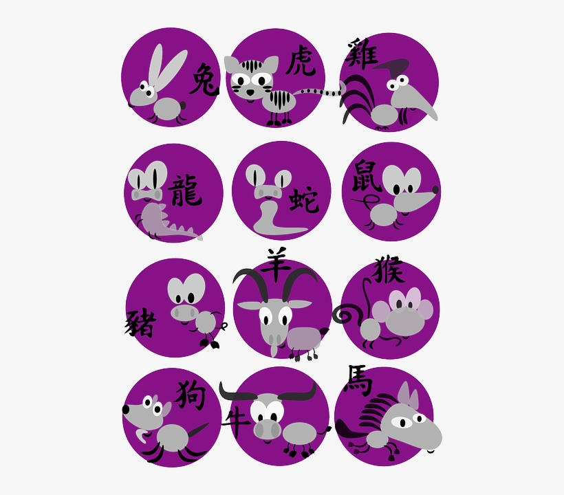 Animals, Horoscope, Chinese Horoscope, Dog, Dragon - Chinese Horoscope Animals Cube Ottoman, transparent png #379796