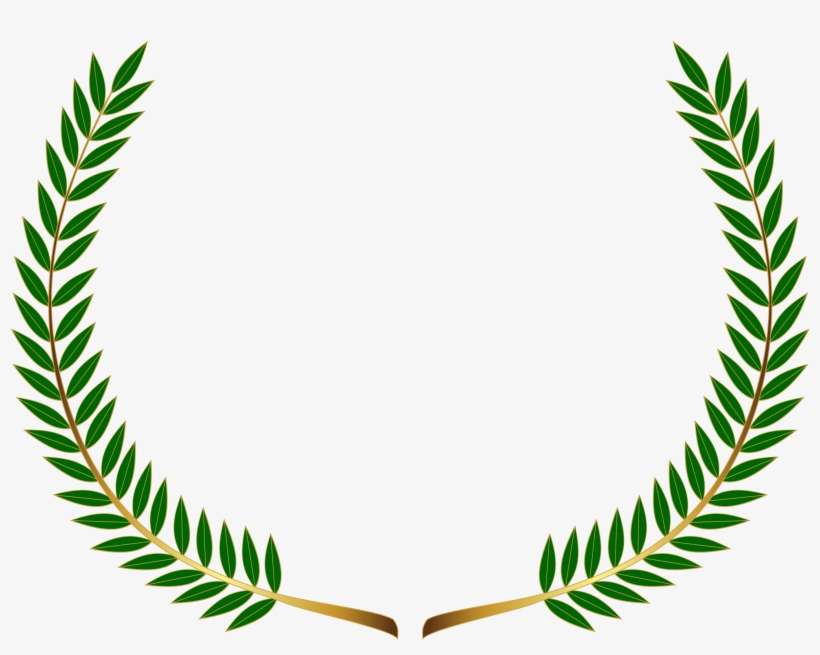 Laurel Clipart Fern - Laurel Wreath Gold Png, transparent png #379815