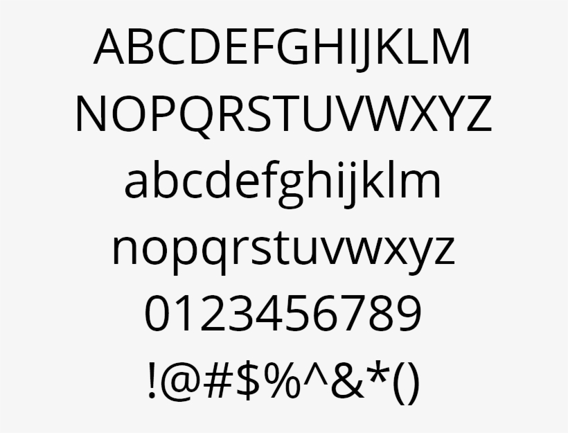 Sans Serif Open Sans Example - Kingthings Exeter Font, transparent png #379913