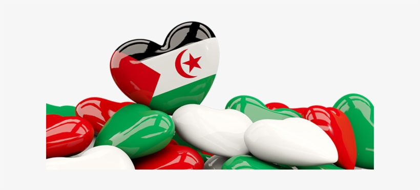 Spain Flag In Heart, transparent png #3700304