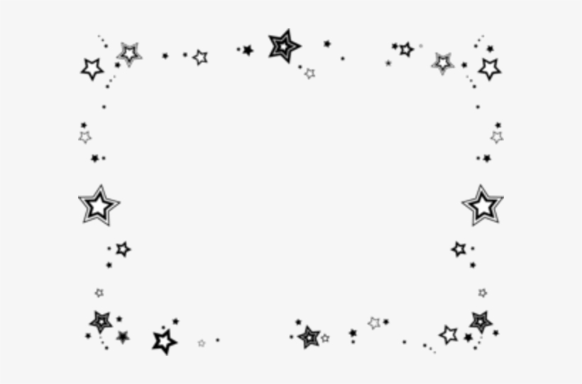 Western Star Border Clipart - Transparent Star Border Clipart, transparent png #3700574