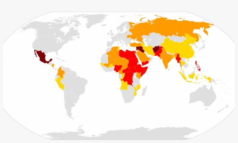 Open - Locations Of Ongoing Conflicts Worldwide, transparent png #3700664