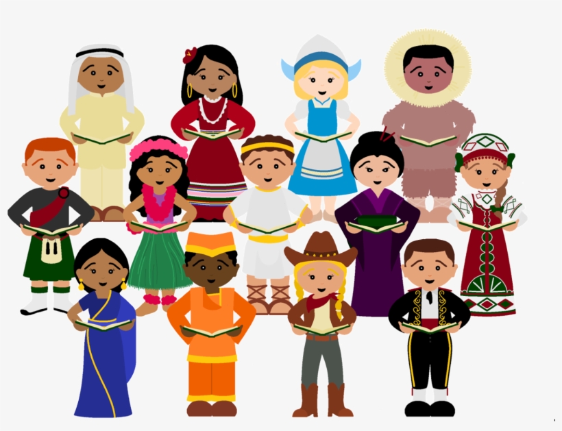 Christmas Around The World - United Nation Celebration Clipart, transparent png #3700864