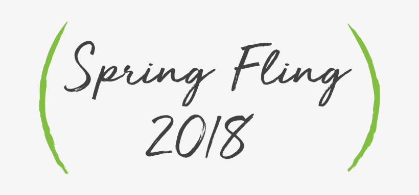 Spring Fling 2018 - Calligraphy, transparent png #3700927