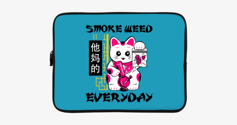 Smoke Weed Everyday Laptop Sleeve - Ho Lee Chit Journal, transparent png #3701027