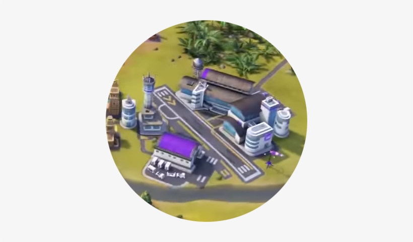 Civ 6 Airstrip, transparent png #3701408