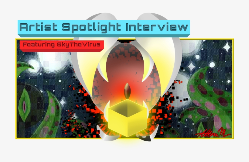 Artist Spotlight Interview Skythevirus - Digital Art, transparent png #3702450