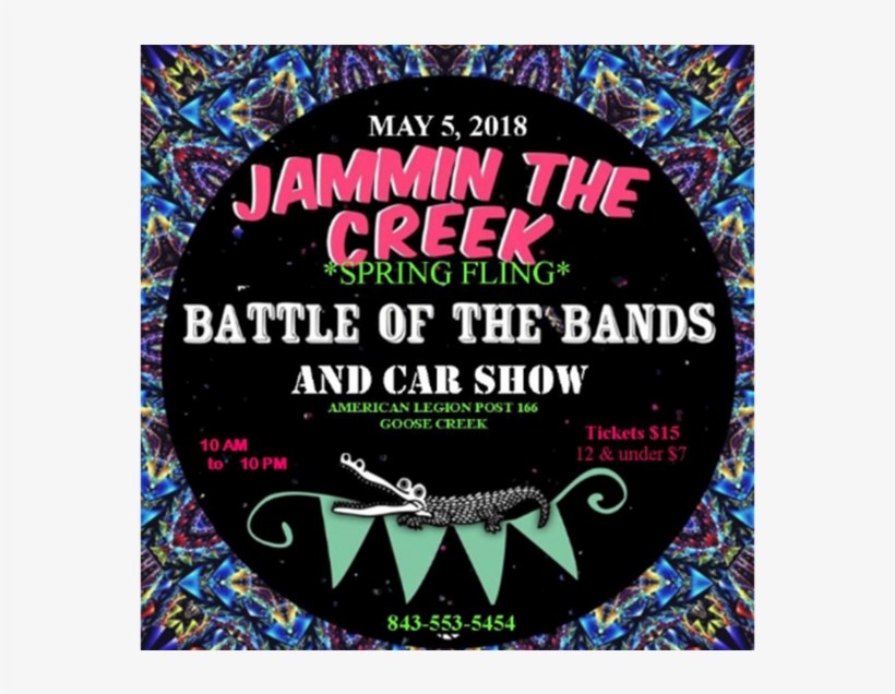 Jammin' The Creek - Fête De La Musique, transparent png #3702474