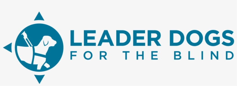 2017 Ldfb Logo Horizontal Blue1c - Leader Dogs For The Blind, transparent png #3703139