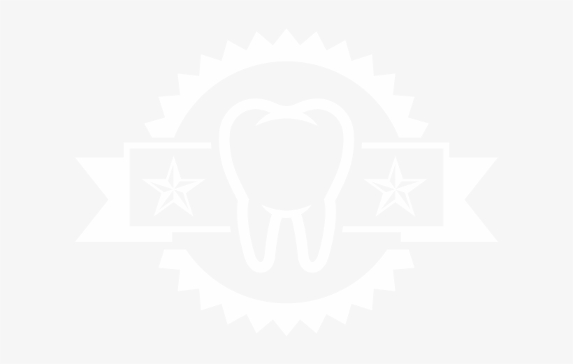 A Drawing Of A Tooth With A Ribbon And A Badge To Illustrate - Acqua E Farina Logo, transparent png #3704745