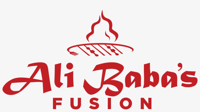 Ali Babas Fusion Logo Red 5914e9792f688 - Live Love Bake Rectangle Magnet, transparent png #3705686