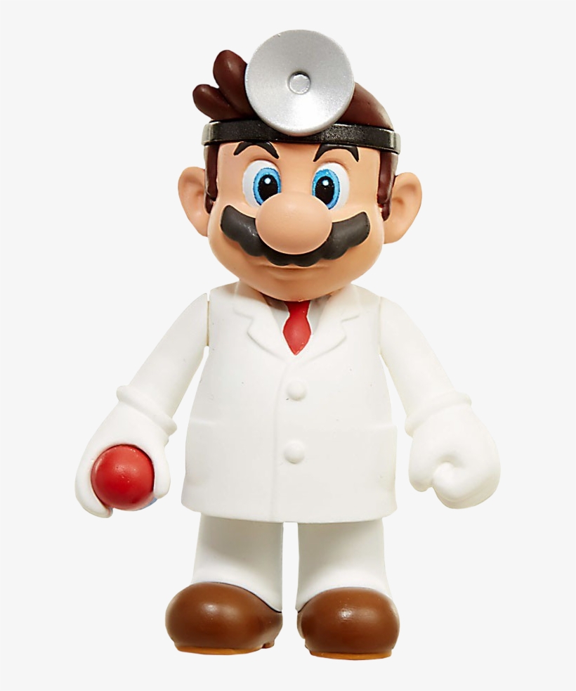 Doctor Mario - World Of Nintendo 2.5 Figures Mario Kart 8, transparent png #3706290