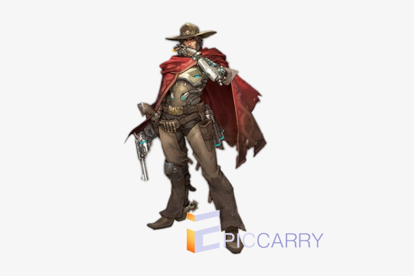 Wins Overwatch - Mccree Weapon, transparent png #3706347