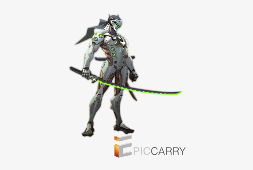 Leveling - Overwatch Ow Genji Cosplay Costume Custom Made, transparent png #3706451