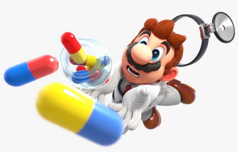 Mario Drops His Meds Like An Idiot By Maxigamer - Dr. Mario, transparent png #3706473