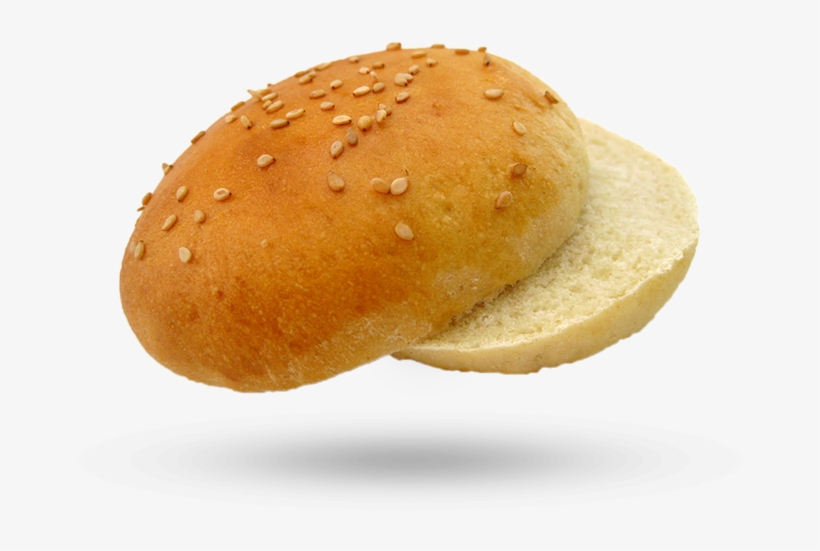 Hamburger Bun With Seeds - Bun Png, transparent png #3706733