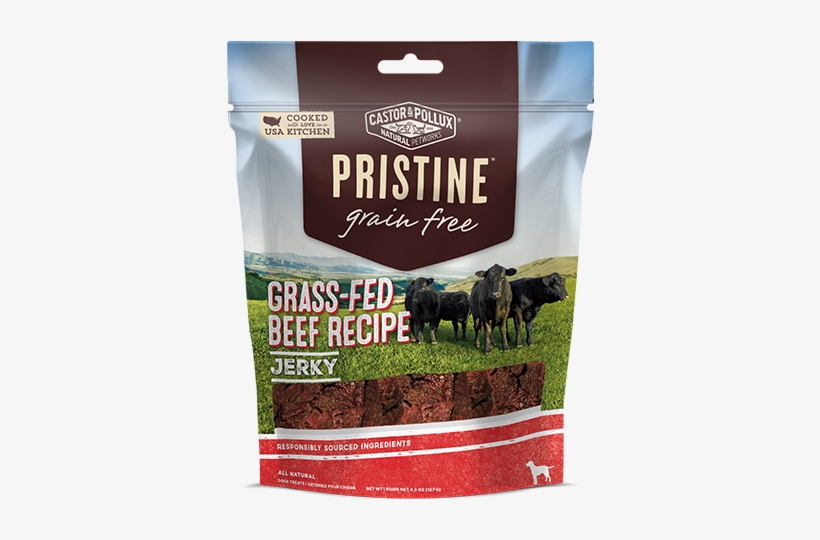 Castor And Pollux Pristine, Grain Free Jerky Dog Treat, transparent png #3706900