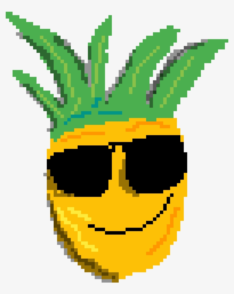 Sweg Pineapple - Smiley, transparent png #3707093