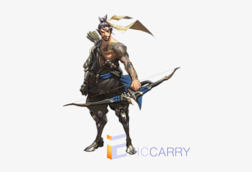 Placement Matches - Overwatch Character With Bow, transparent png #3707169