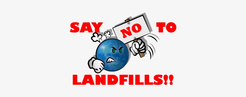 Say No To Landfills - Say No To Landfill, transparent png #3707338