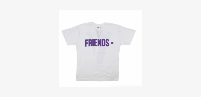 Vlone Friends T-shirt - Active Shirt, transparent png #3707768