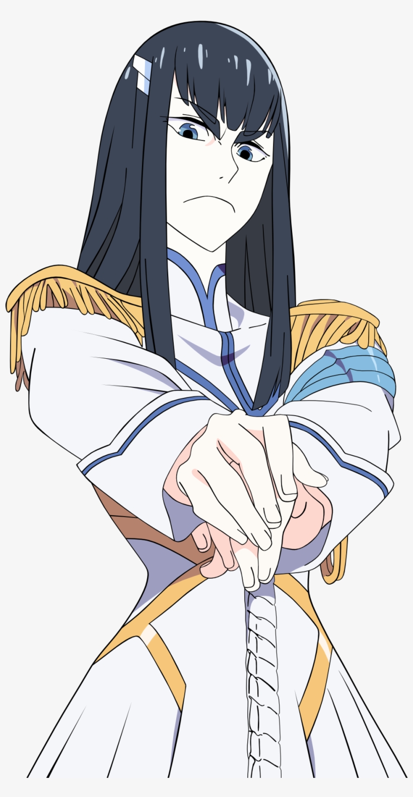 I Vectored The Best Girl From Kill La Kill - Kill La Kill Satsuki Render, transparent png #3707962