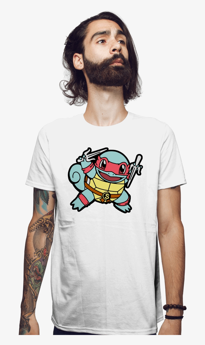 Ninja Squirtle - Cartoon, transparent png #3708148