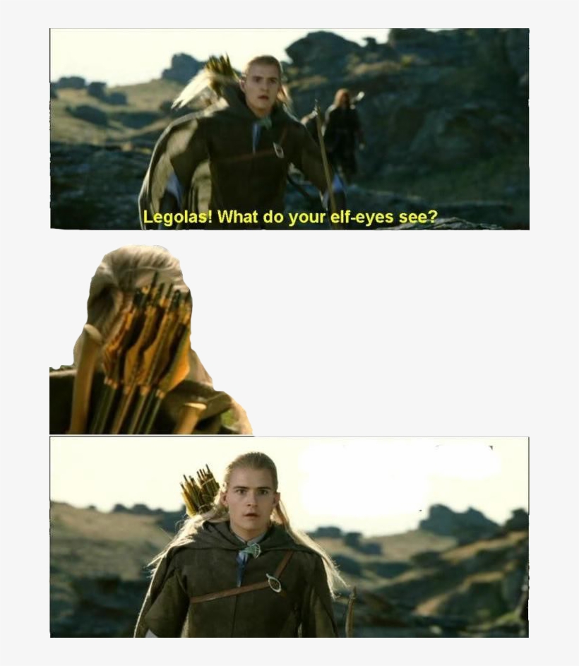 Copy Discord Cmd - Legolas Que Voient Vos Yeux D Elfe, transparent png #3708254