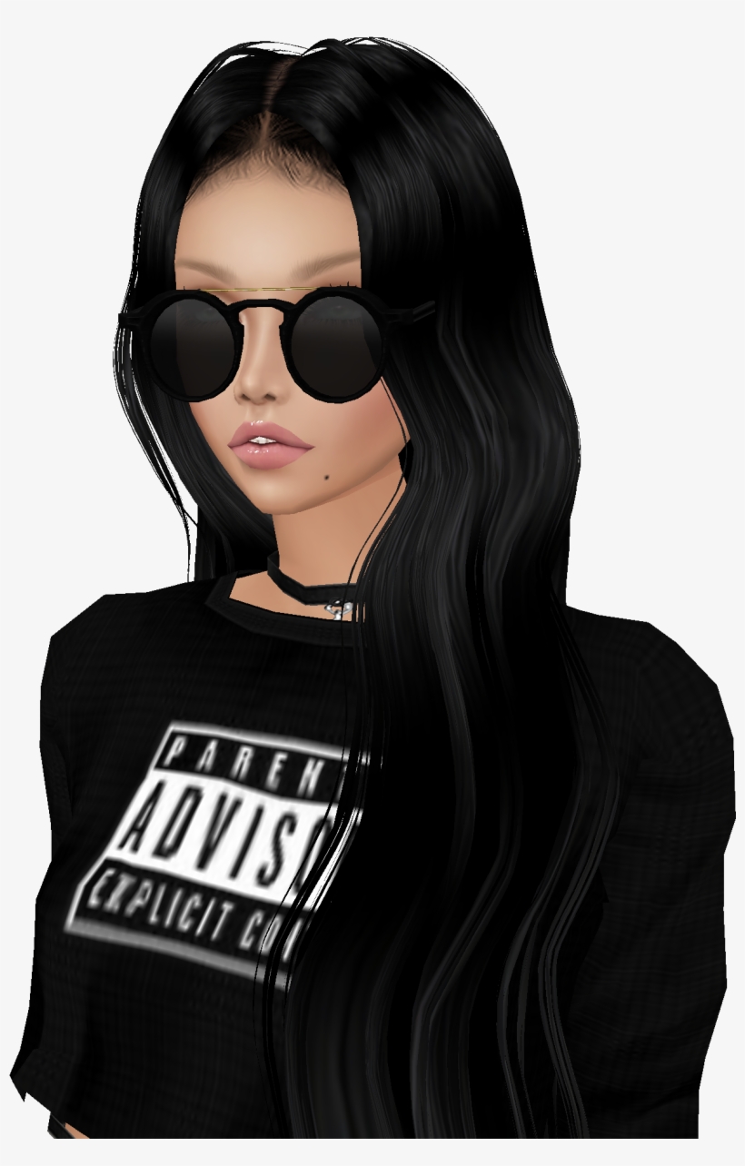 Black Hair, transparent png #3708297