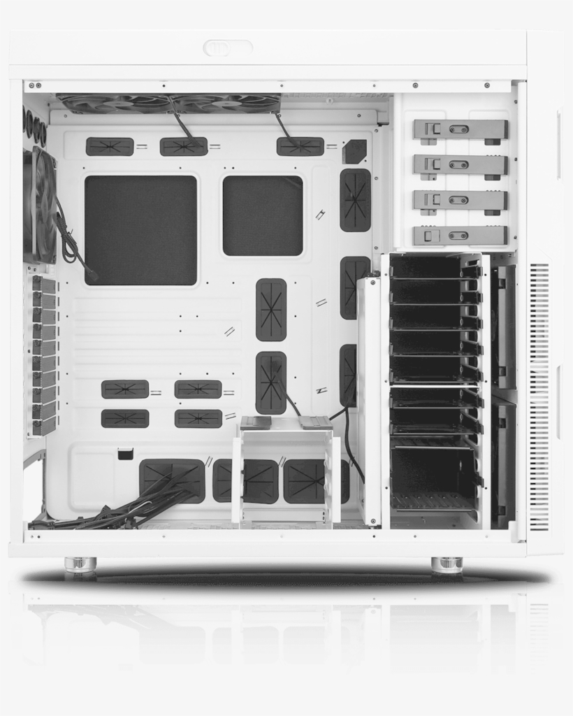 Nanoxia - Nanoxia Deep Silence 6 Hptx Full Tower Case, transparent png #3708812