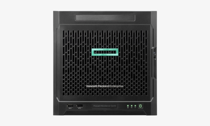 Hpe Proliant Microserver Gen10 X3216 8gb-u 1tb 4lff - Hpe Proliant Microserver Gen10, transparent png #3708949