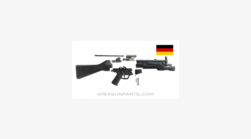 H&k Mp5 Parts Kit, - Heckler & Koch Mp5, transparent png #3709179