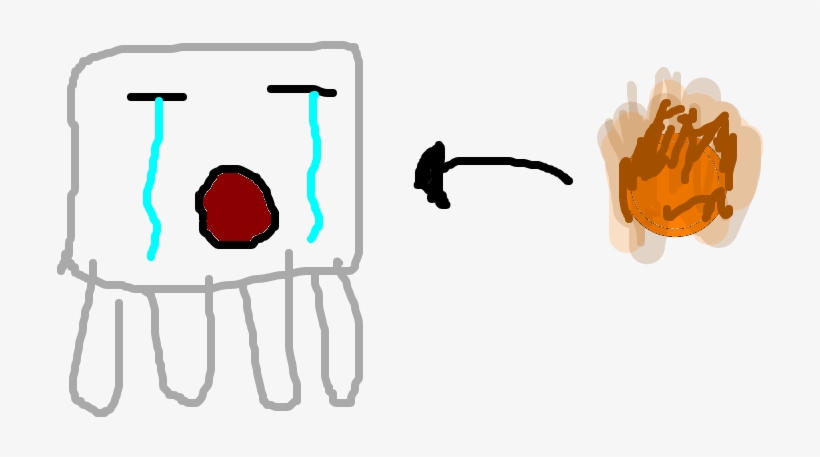 Bola De Fogo Do Ghast, transparent png #3709417