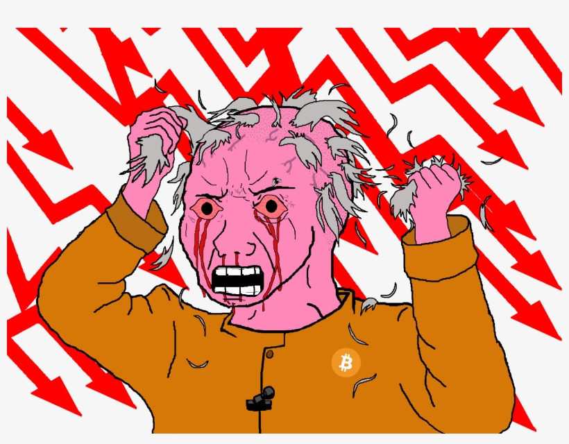 4chan Bitcoin Wojak - Bitcoin Wojak, transparent png #3709476